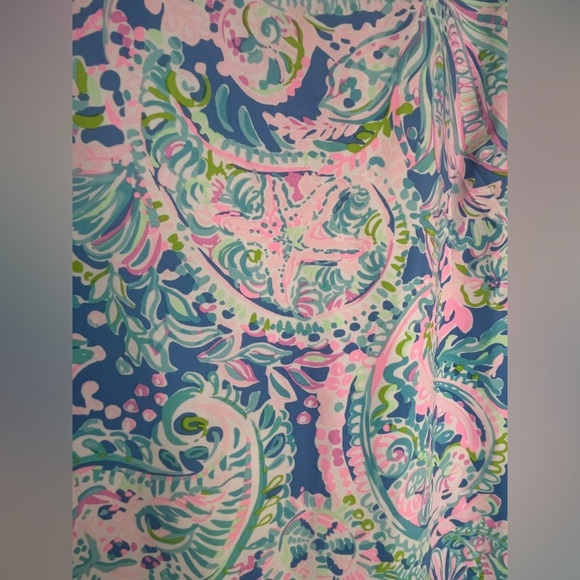 Lilly Pulitzer Masey Romper Dream Team Paisley Size 12 NWT - Picture 2 of 9